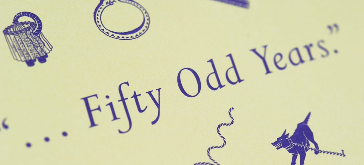 Fifty Odd Years - George Hardie - closeup